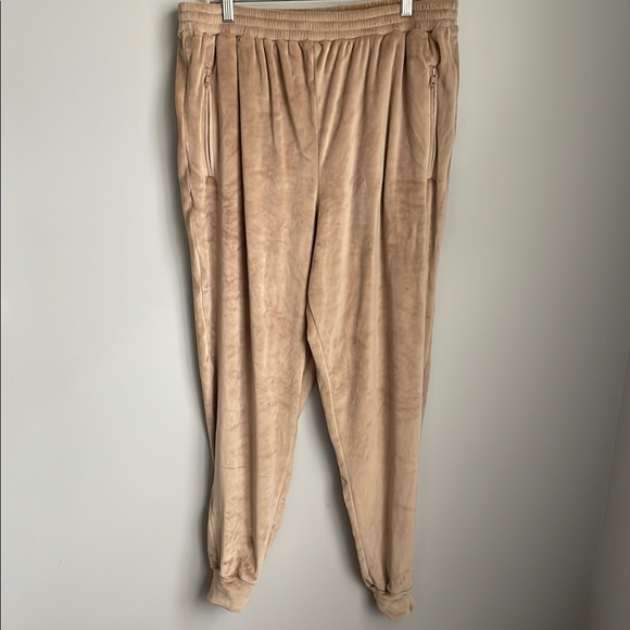 Skims Velour Jogger Pants Copper XL - Picture 1 of 10